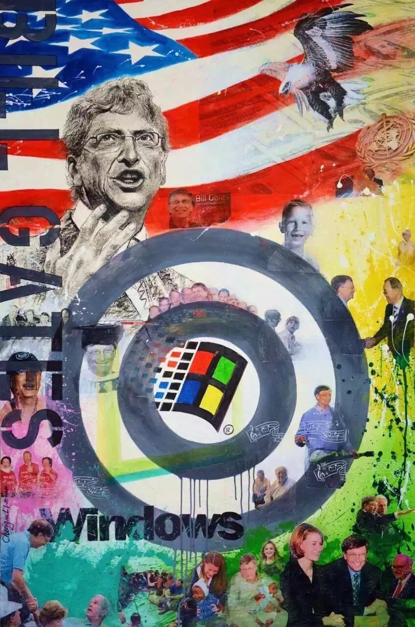 Bill Gates by Chengju Li