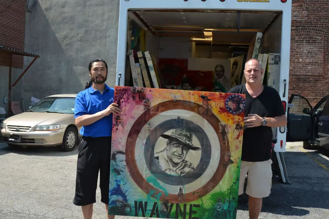 Collector with John Wayne