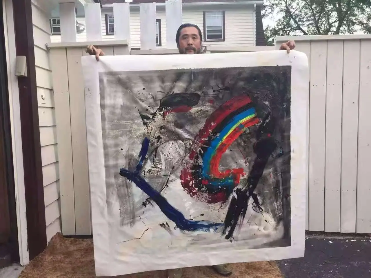 Commissioned abstract, ready for delivery