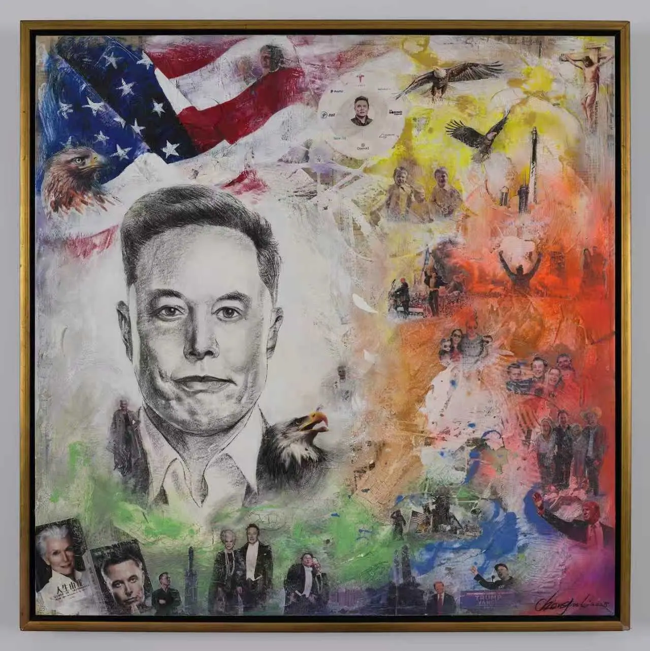 Elon Musk by Chengju Li