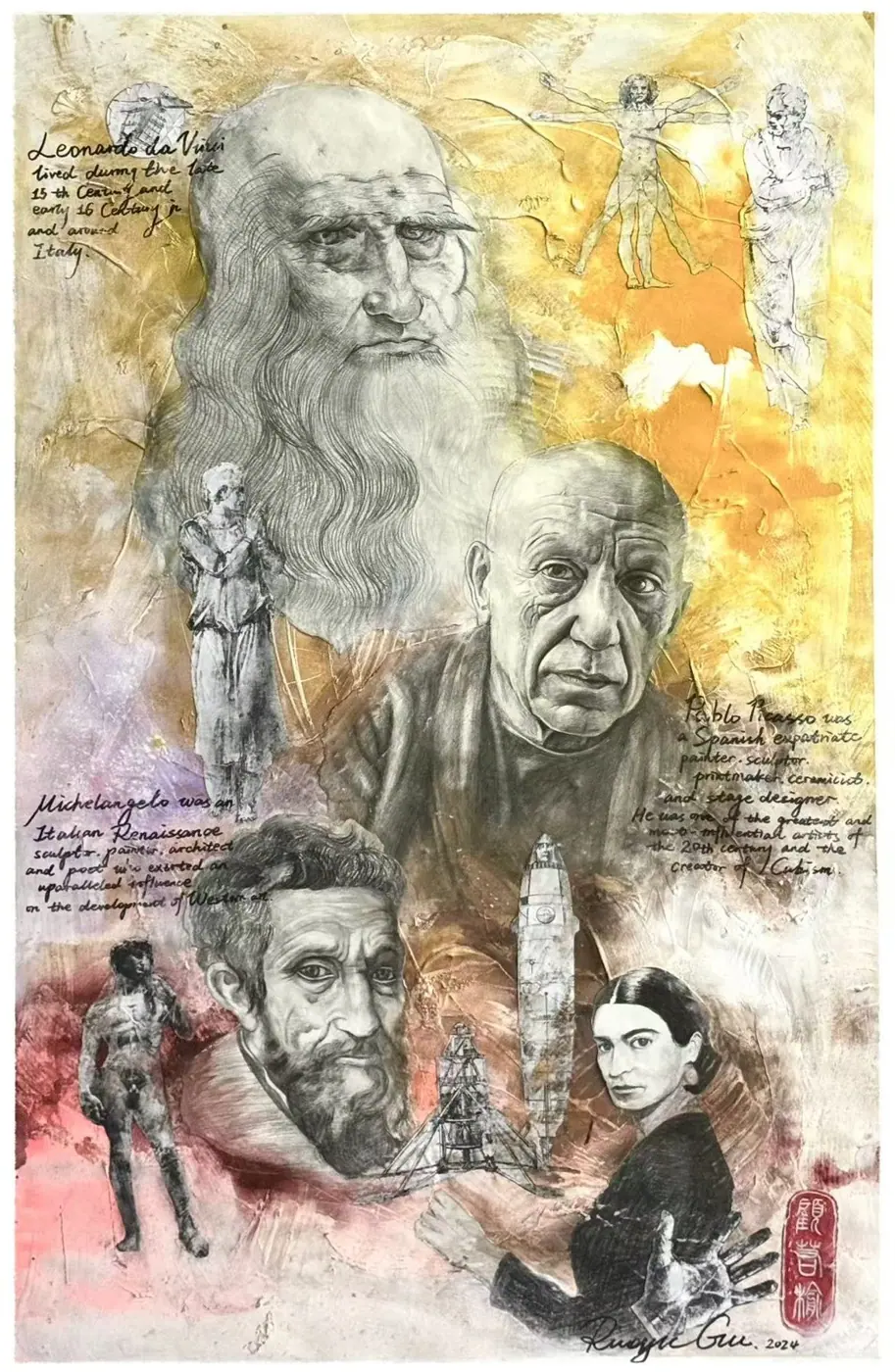 Study of the Masters by Chengju Li